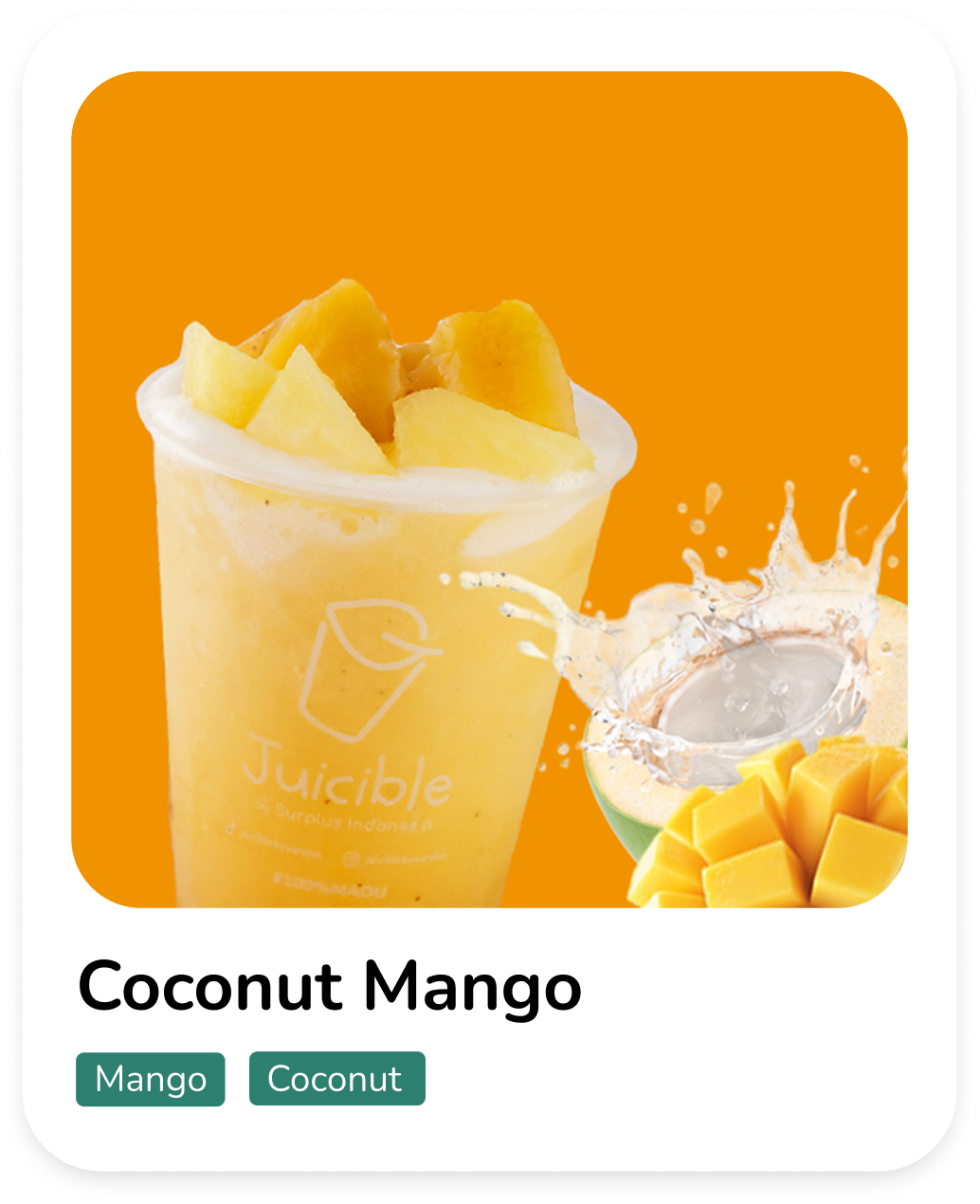 Juicible - Coconut Mango