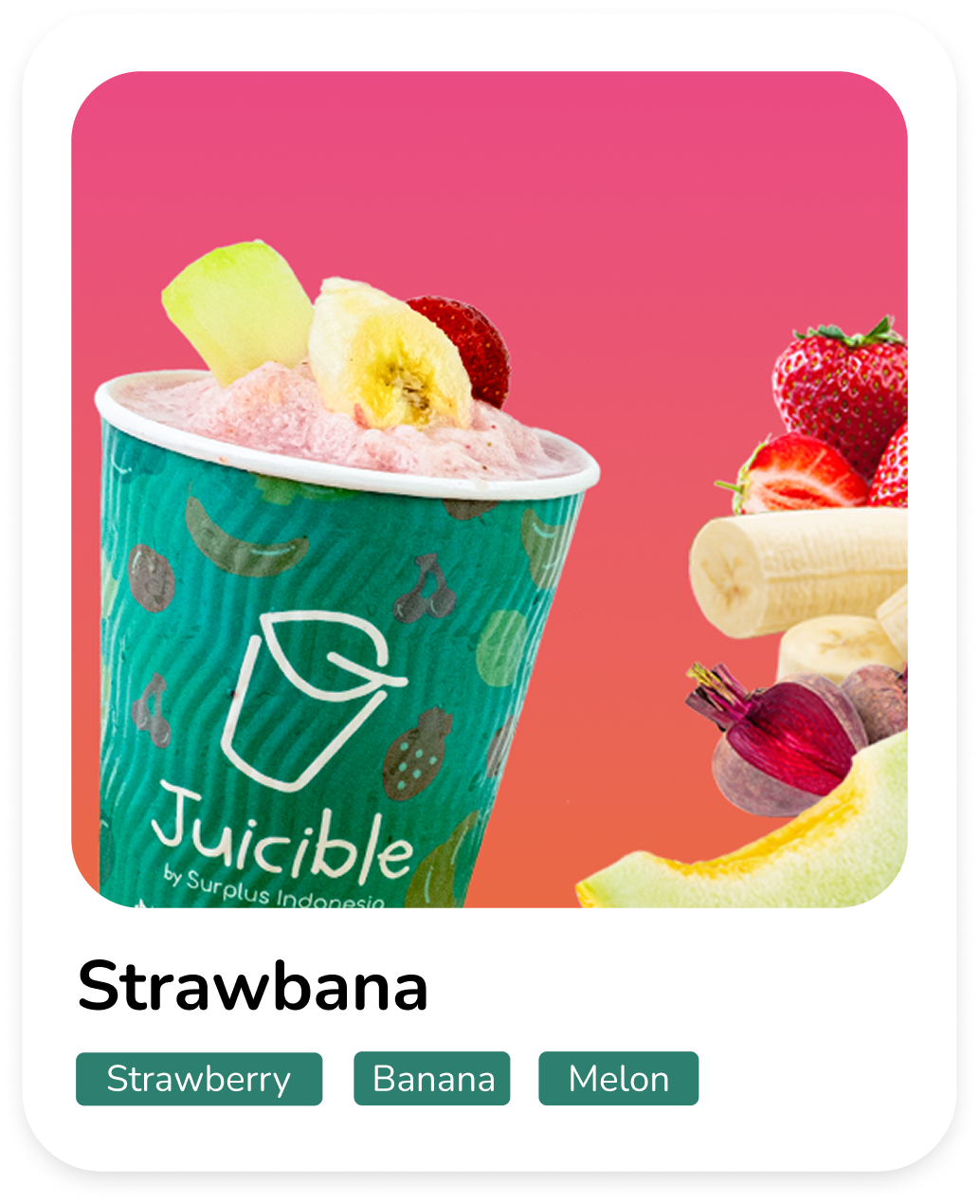 Juicible - Strawbana